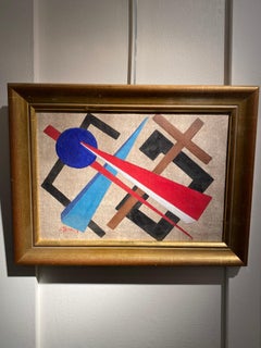 Oscar Troneck Constructivism Painting