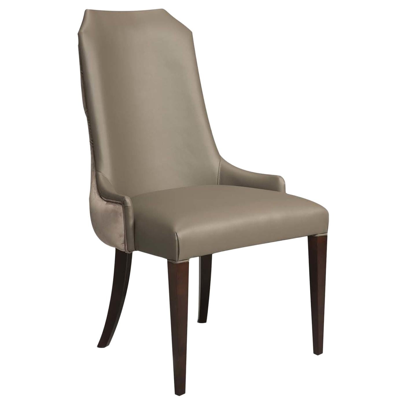 Oscar Tufted Upholstered Chair For Sale