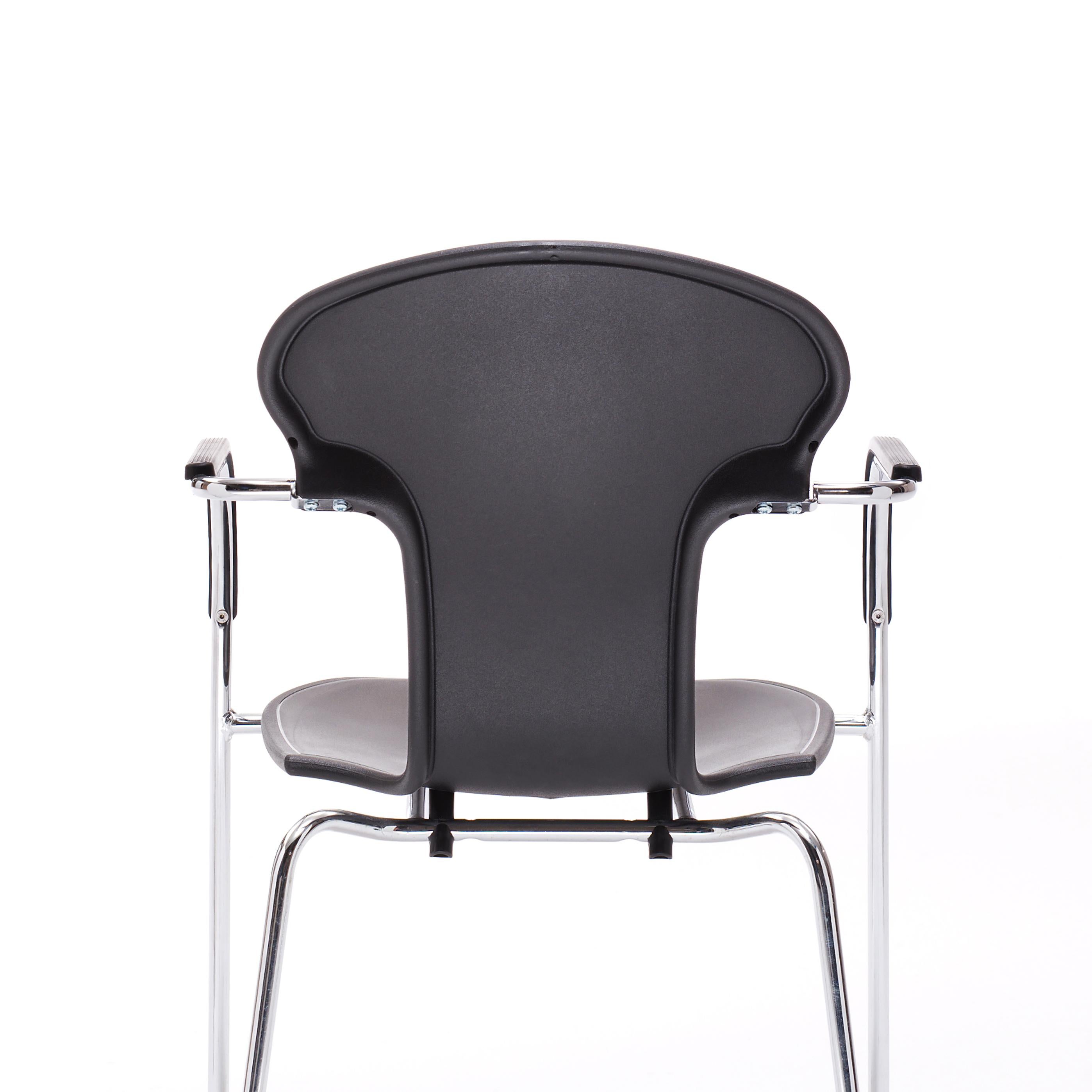 Spanish Oscar Tusquets Black Minivarius Chair and by BD Barcelona
