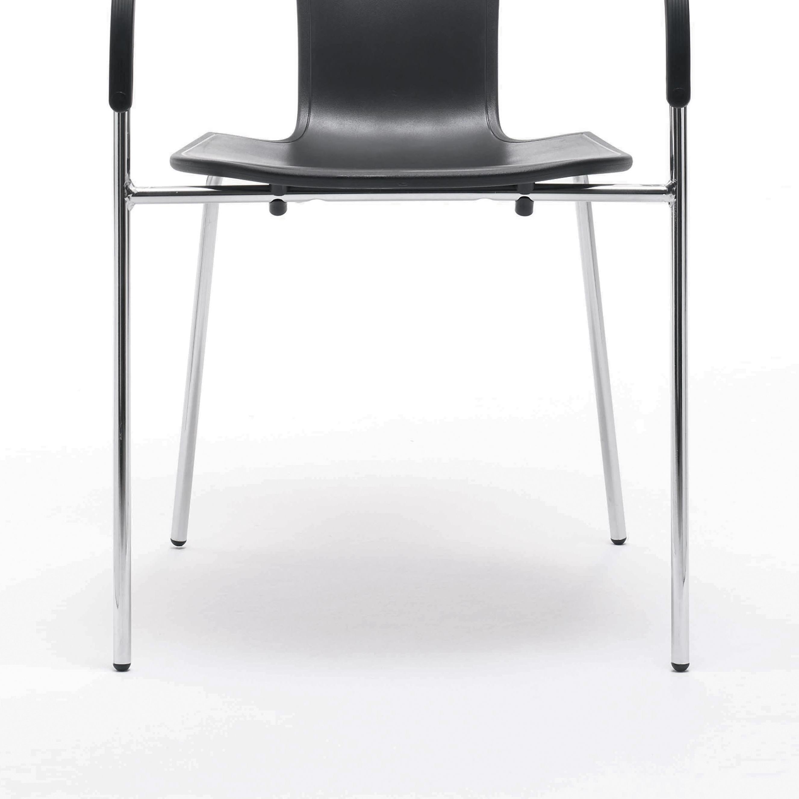 Oscar Tusquets Black Minivarius Chair and by BD Barcelona 1