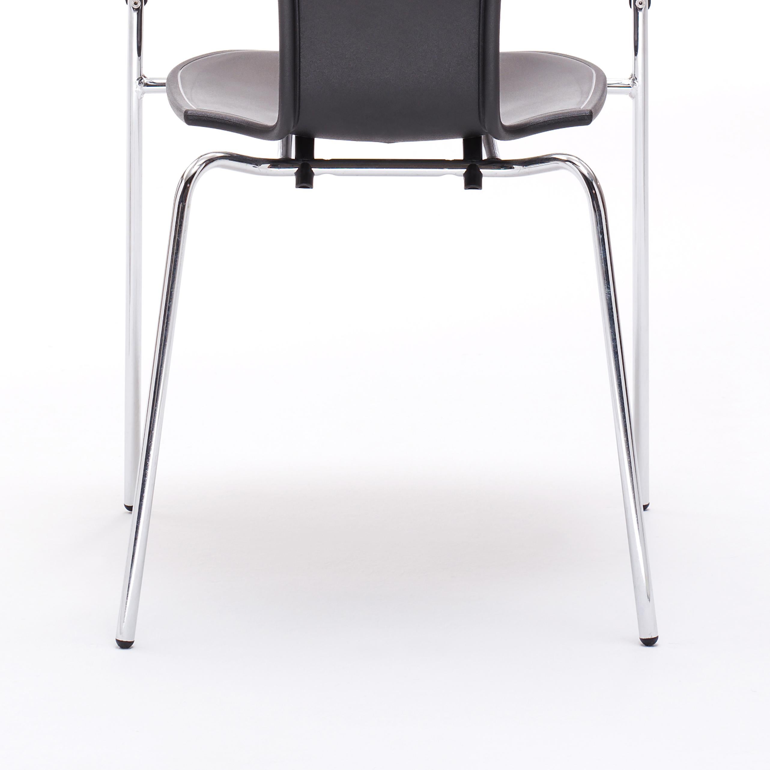 Oscar Tusquets Black Minivarius Chair and by BD Barcelona 2