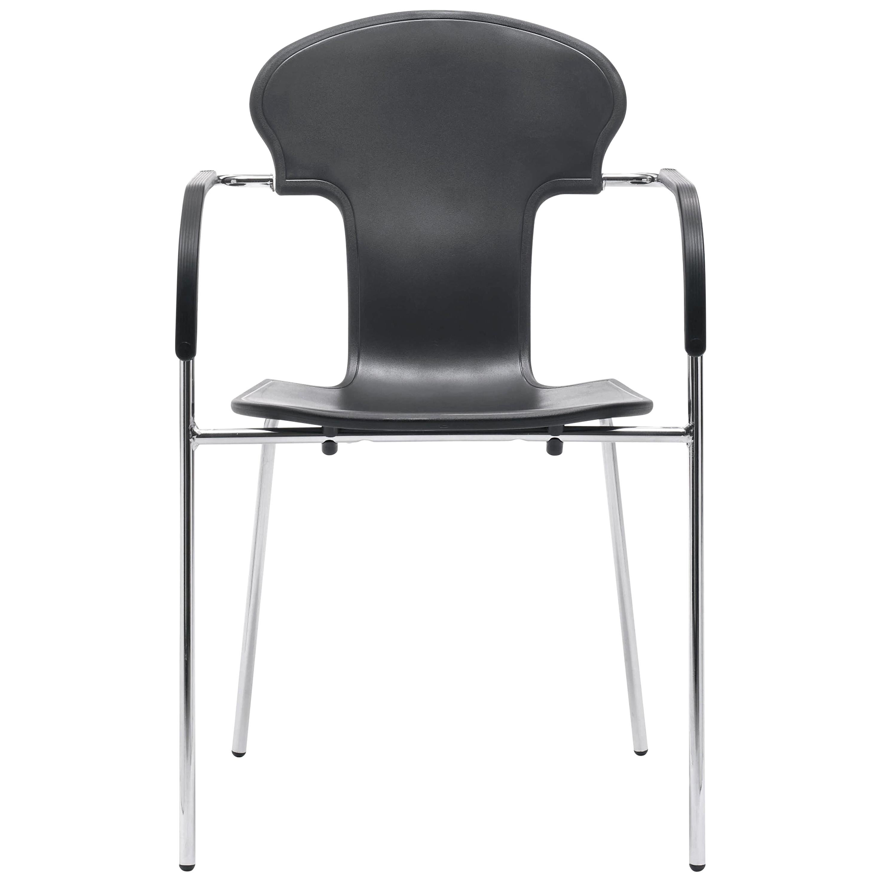 Oscar Tusquets Black Minivarius Chair and by BD Barcelona