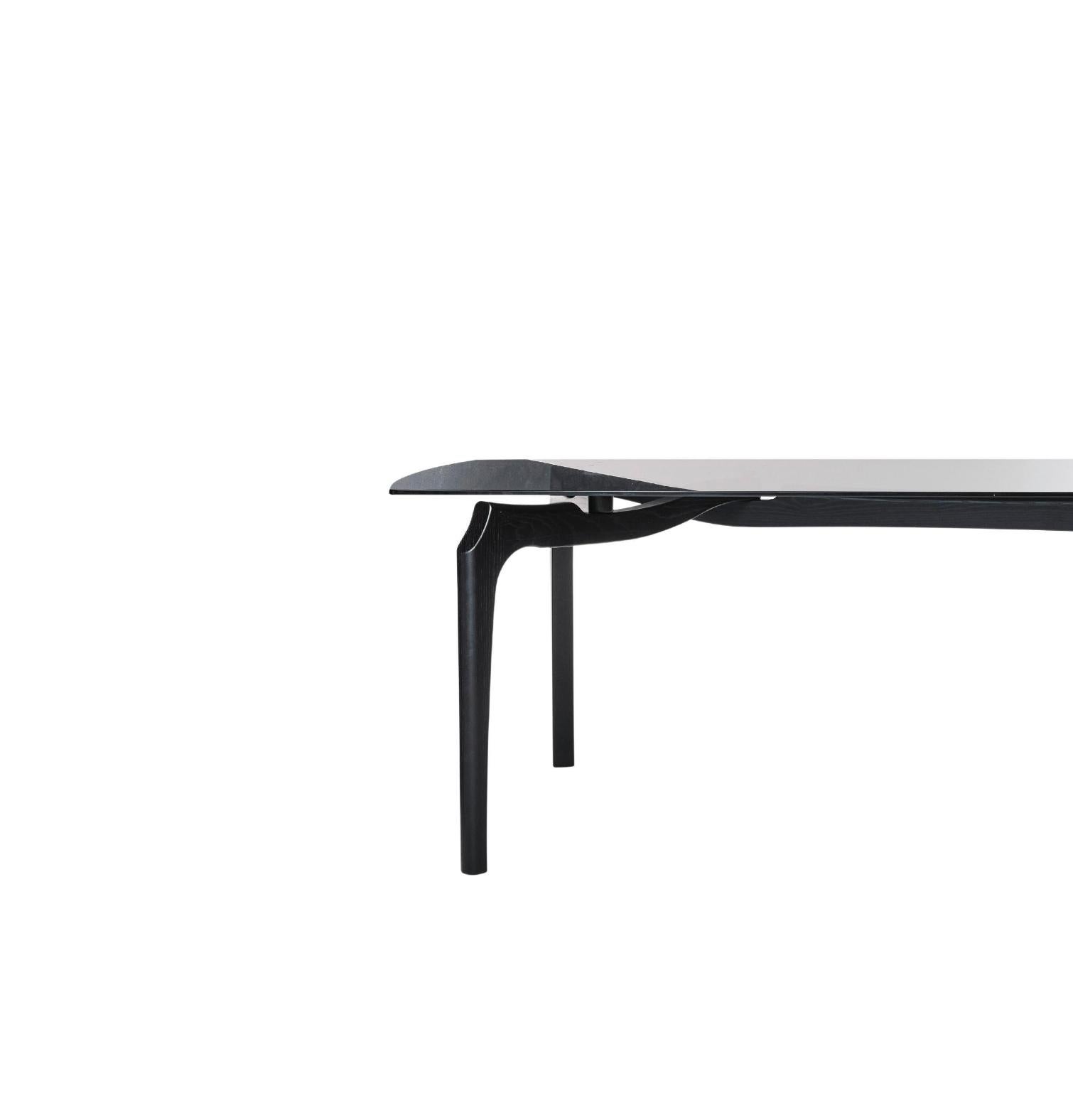 Contemporary Oscar Tusquets Blanca Rectangular Dinning Table 