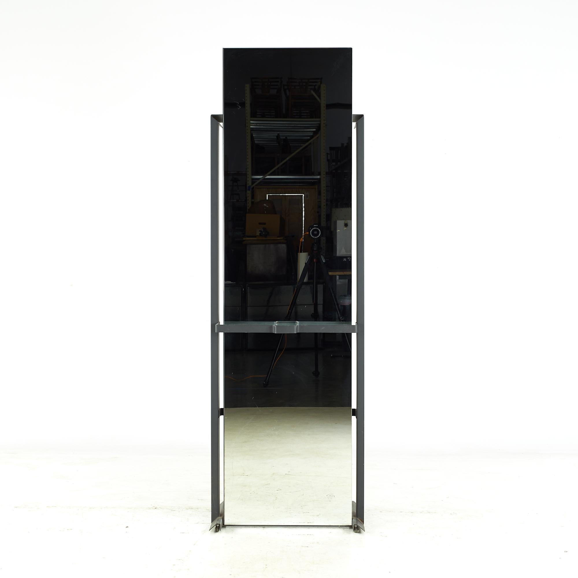 Oscar Tusquets Gaban midcentury mirrored valet.

This valet measures: 23.5 wide x 17.25 deep x 74 inches high.

All pieces of furniture can be had in what we call restored vintage condition. That means the piece is restored upon purchase so it’s