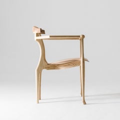 Oscar Tusquets Solid Ashwood Gaulino Easy Chair for BD Barcelona Design