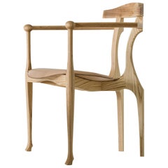 Oscar Tusquets Solid Ashwood Gaulino Easy Chair for BD Barcelona Design