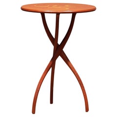 Oscar Tusquets wooden side table 'Vortice' for Carlos Jané, circa 1989
