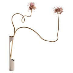 Oscar Vase Polished Nickel by decarvalho atelier