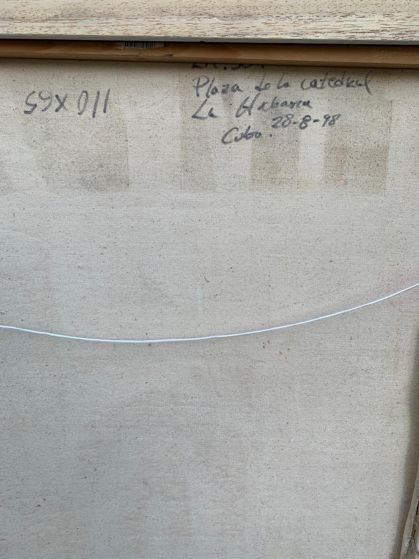 Cubano 1998 Scena astratta e figurativa in vendita 1
