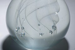 Josh Simpson Early Dichroic Planet Paperweight, 1984