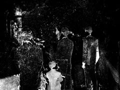 Ceremony, Contemporary abstract figurative black and white photo
