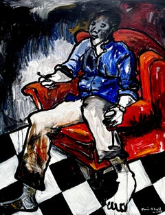 Oshorenoya David Francis - Blue Conversation Blue Conversation