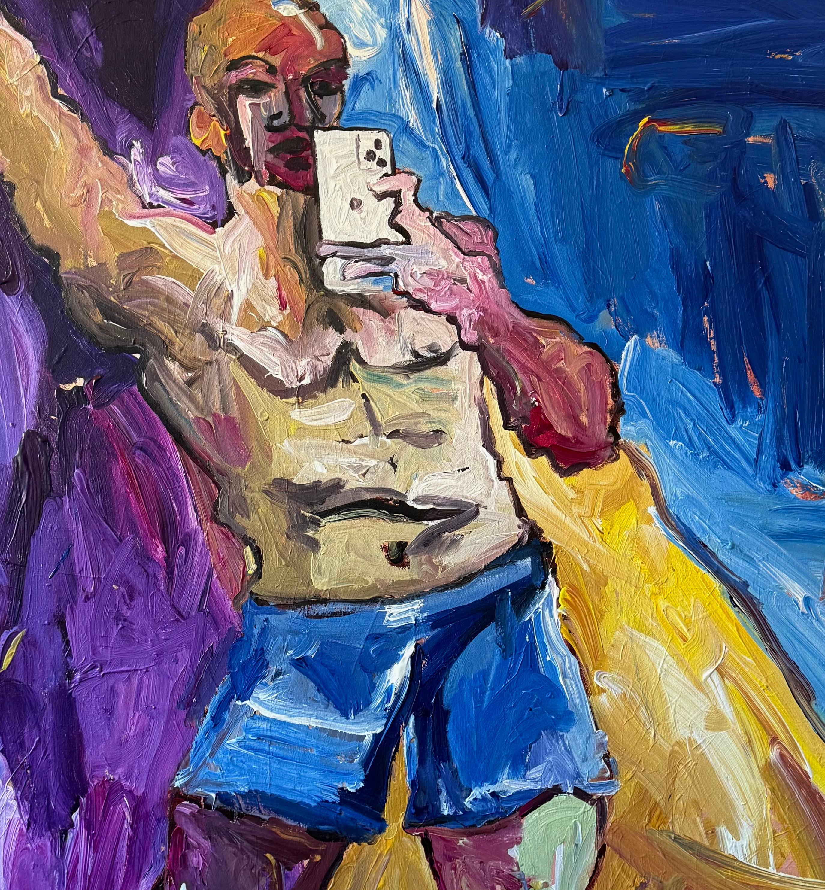 Procedimiento de envío
Se envía en un tubo bien protegido
Esta obra es única, no es un grabado ni otro tipo de copia.
Acompañado de un Certificado de Autenticidad (expedido por la Galería)

Sobre el artista
Francis, Oshorenoya David es un artista