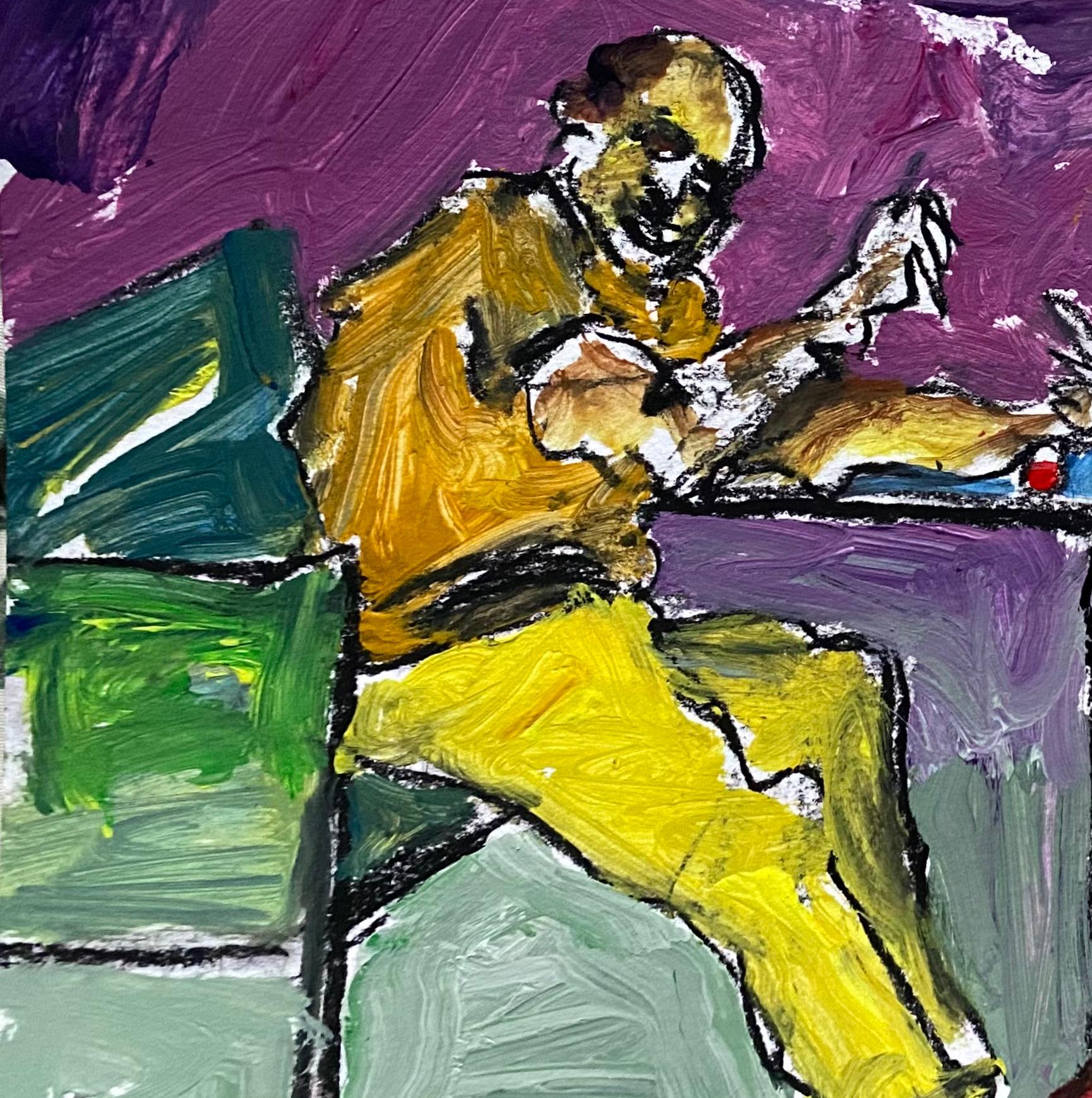 Tequila Gist 2 -21e siècle, contemporain, expressionniste, moderne, santé mentale en vente 1
