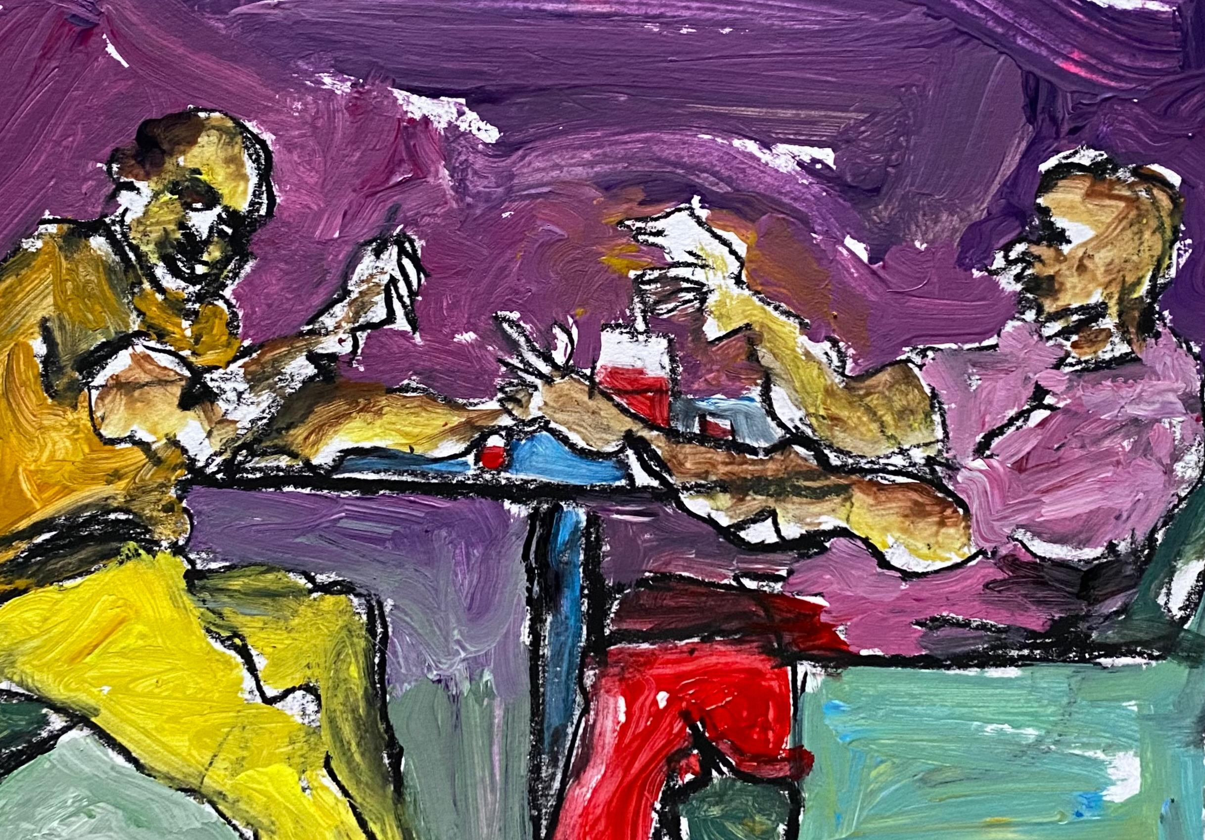 Tequila Gist 2 -21e siècle, contemporain, expressionniste, moderne, santé mentale en vente 3