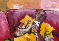 The Eyes and Mind - 21e siècle, Contemporain, Empâtement, Expressionniste, Hommes