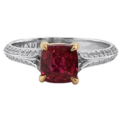 Osiris Ruby Ring - 2.00ct Untreated Ruby For Sale