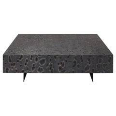 Quadrat-Tisch aus Osis-Block von Llot Llov