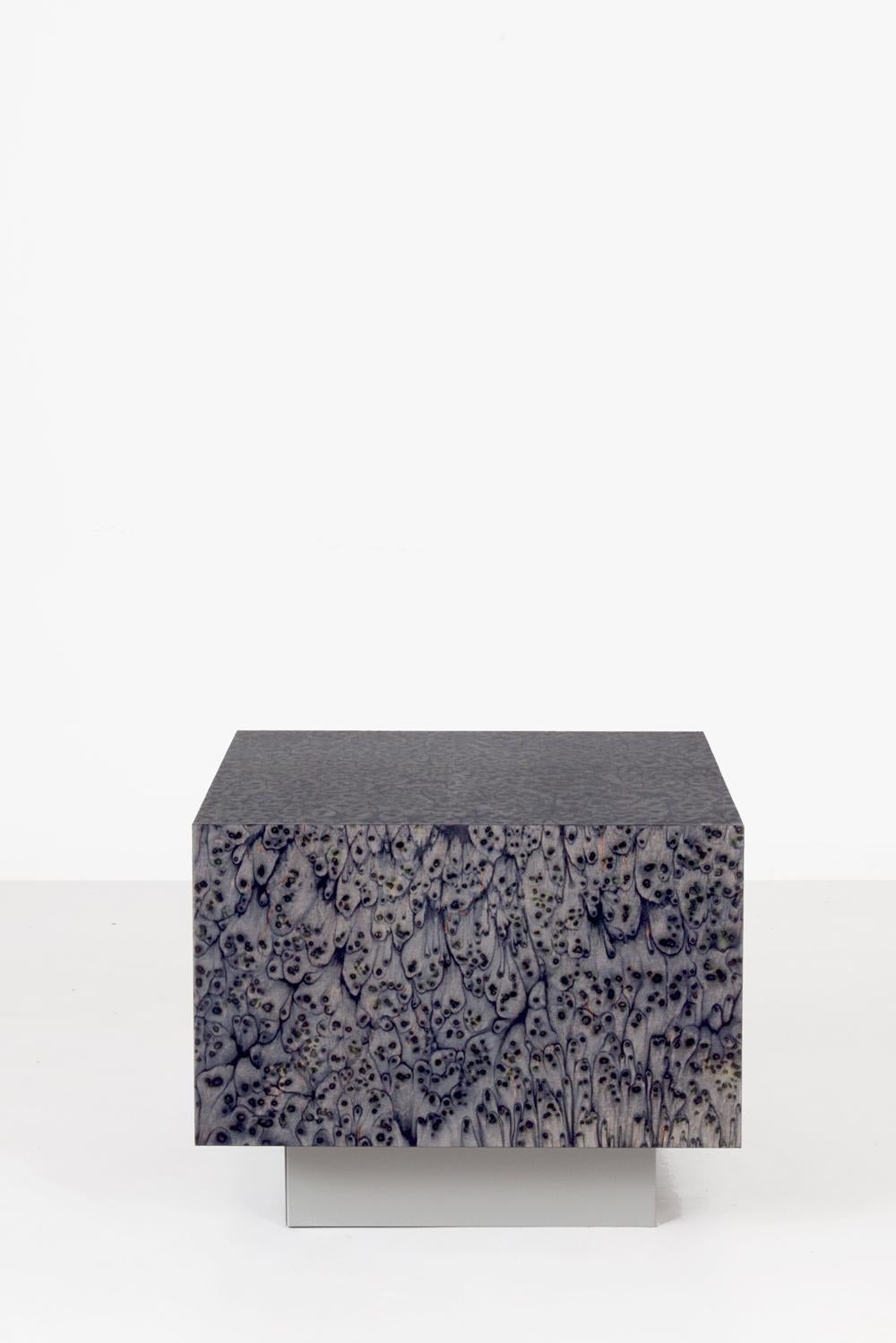 Osis haze block cube by Llot Llov
Dimensions: W 50 x L 50 x H 40 cm
Materials: multiplex and birch


With the new OSIS BLOCK EDITION, which is inspired by the shape of various rectangular bodies and is used as coffee tables or desks, the design
