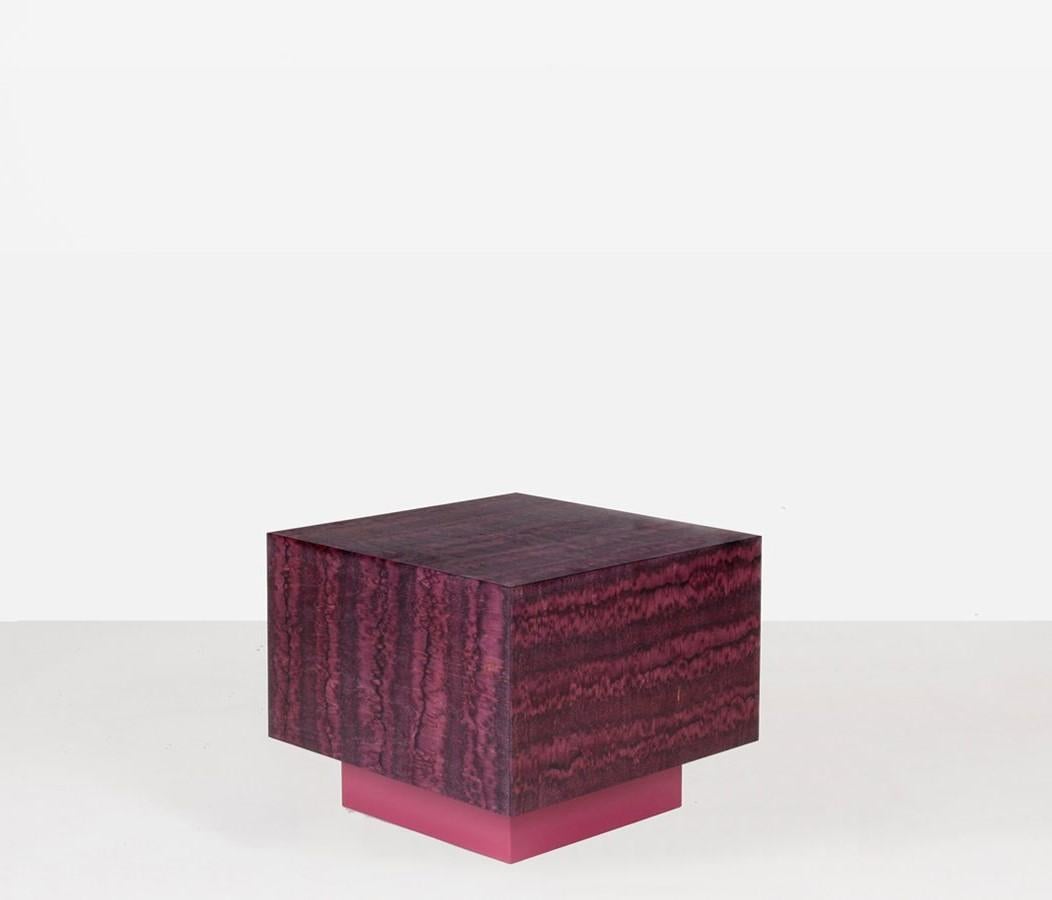 Osis wine block cube by Llot Llov
Dimensions: W 50 x L 50 x H 40 cm
Materials: multiplex and birch


With the new OSIS BLOCK EDITION, which is inspired by the shape of various rectangular bodies and is used as coffee tables or desks, the design