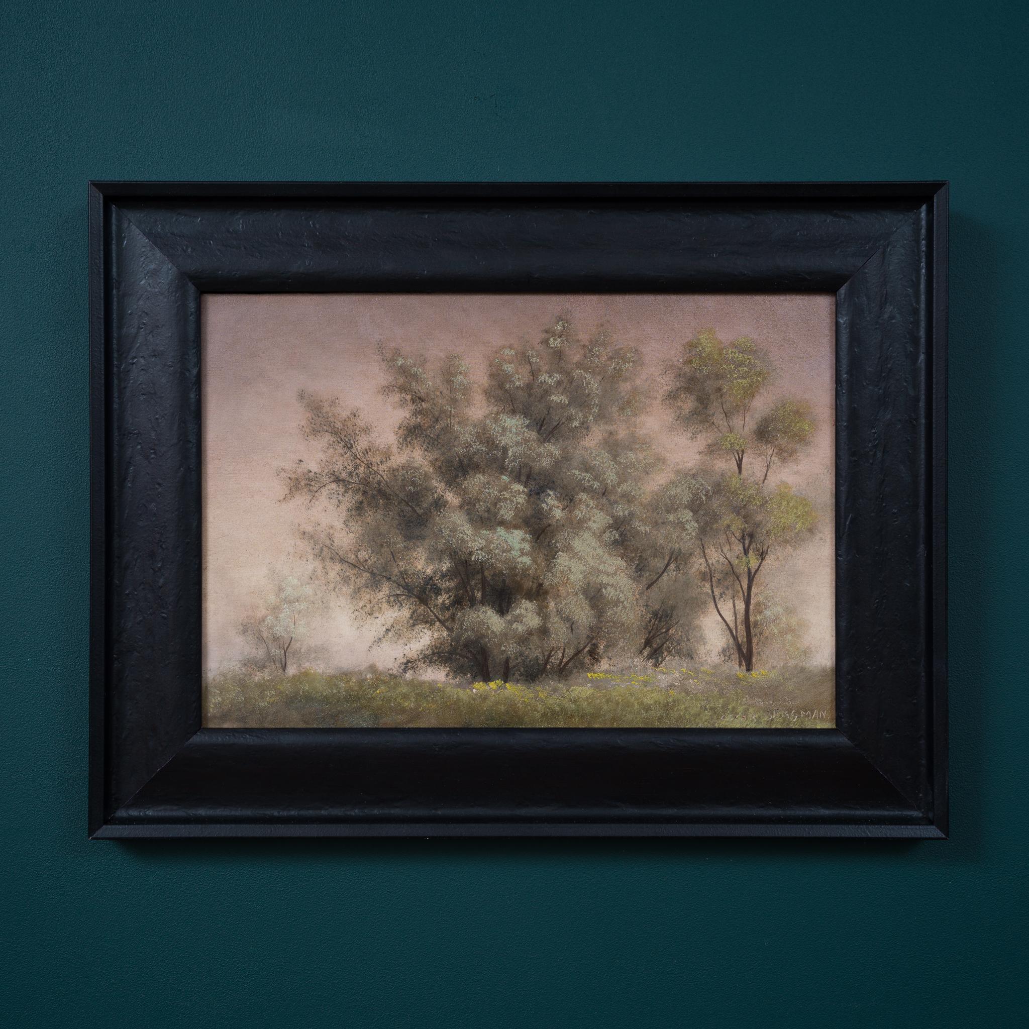 Landscape with Trees by Swedish Artist Oskar Bergman 4