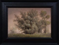 Landscape with Trees by Swedish Artist Oskar Bergman