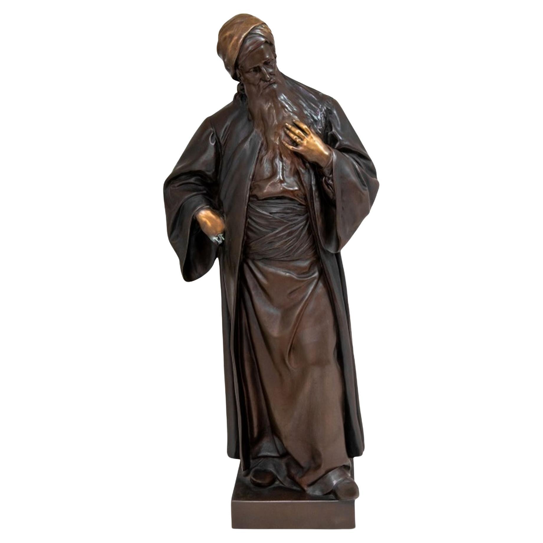 Oskar Gladenbeck "Nathan der Weise" Bronze For Sale