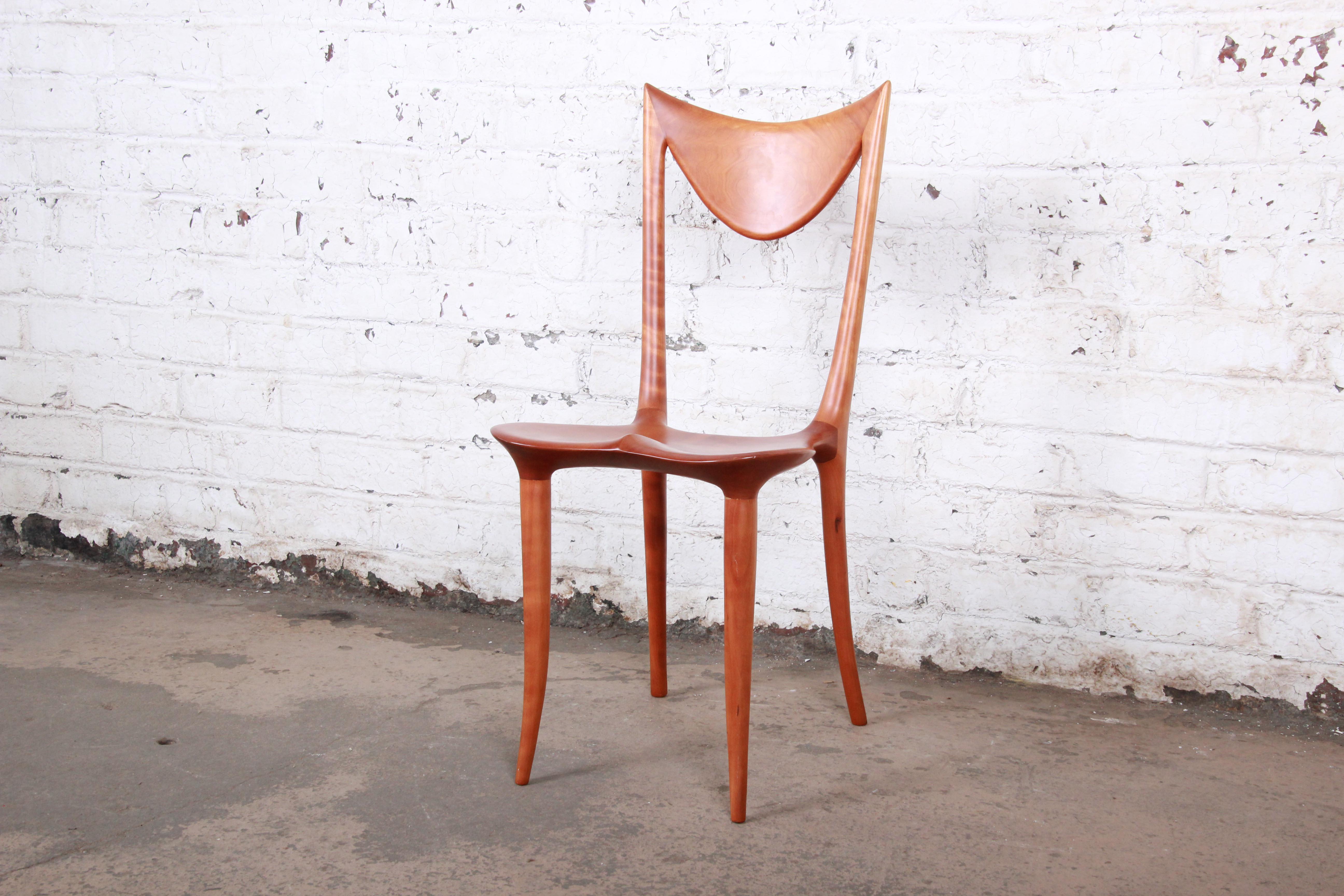 Oskar Kogoj Studio Craftsman Sculptural 'Venetia' Chairs, Pair 2
