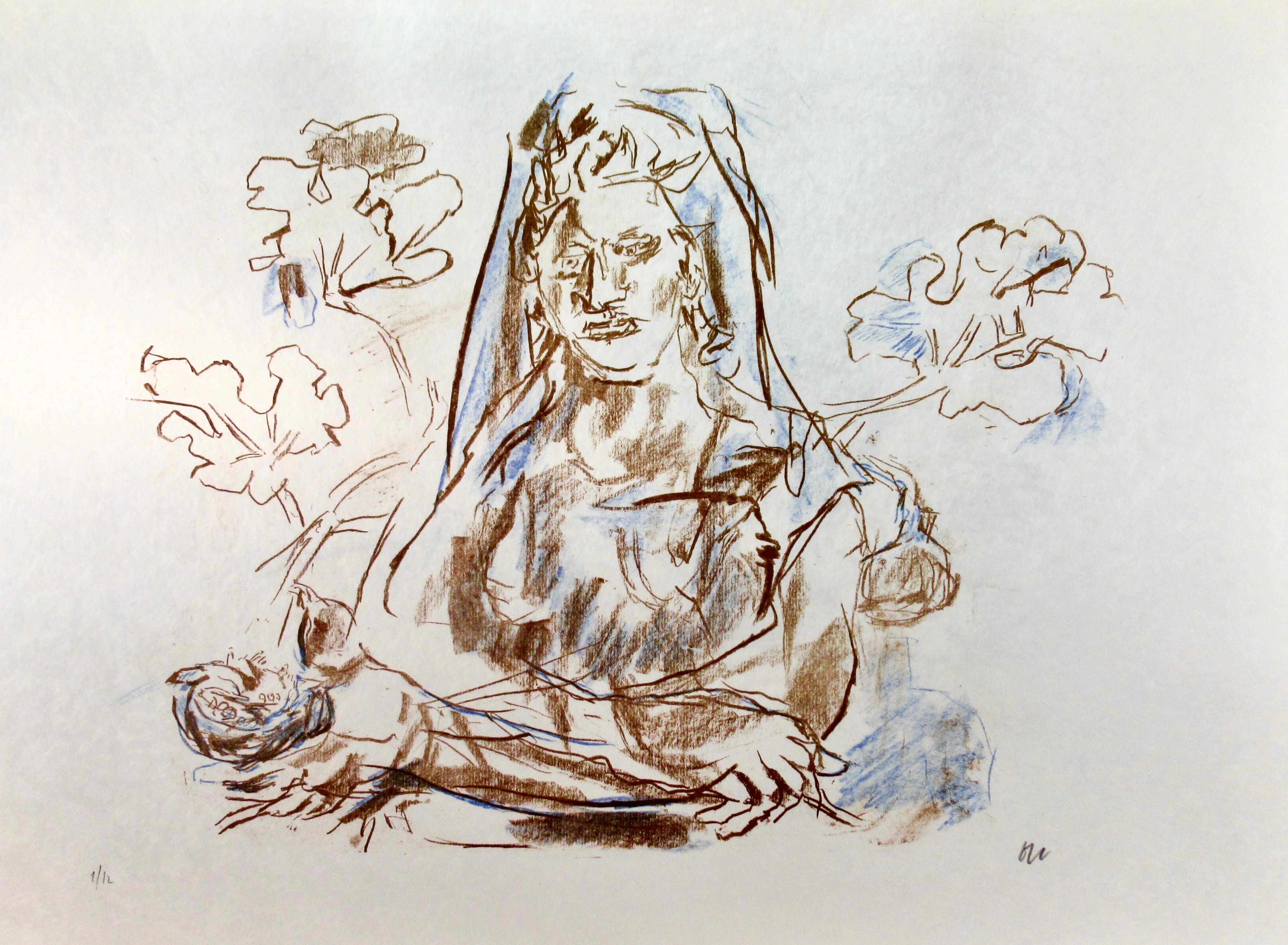 What was Oskar Kokoschka trying to capture in his portraits?