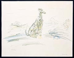Oskar Kokoschka (1886-1980) - Coloured chalk lithograph on porous paper