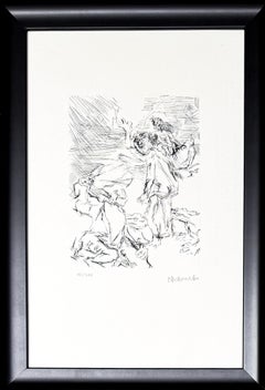 Oskar Kokoschka (1886–1980) - Drypoint etching on paper - 1969