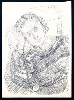 Oskar Kokoschka (1886–1980) - Madeleine - Lithograph on paper - 1920