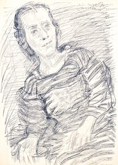 Oskar Kokoschka (1886–1980) - Madeleine - Lithograph on paper - 1920
