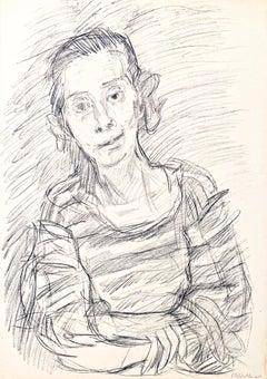 Oskar Kokoschka (1886–1980) - Madeleine - Lithograph on paper - 1920