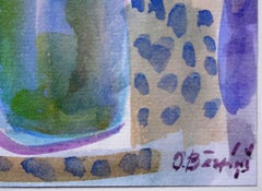 Asters. 1992, paper, watercolor, 28x18 cm