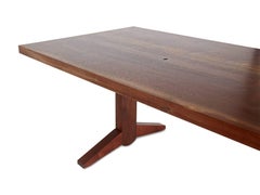 Osland Claro Walnut Trestle Dining Table