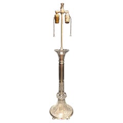 Lámpara de cristal tallado de F&C Osler