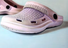 Crocs, Award Winning Cuban Artist, Realism, Oil Painting On Canvas Gallery Wrap
