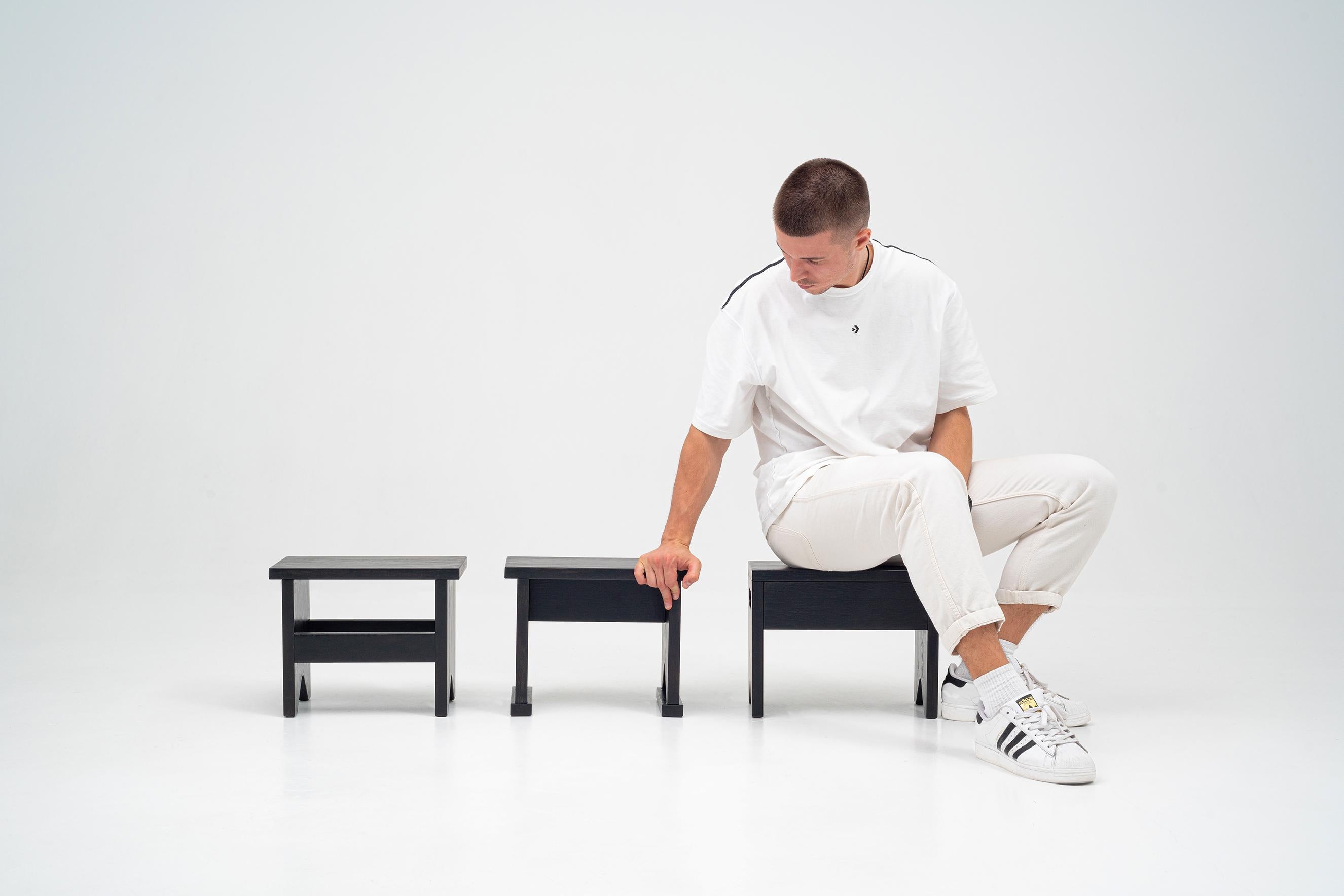 Tabouret bas Oslinchik 01 d'Oito en vente 8