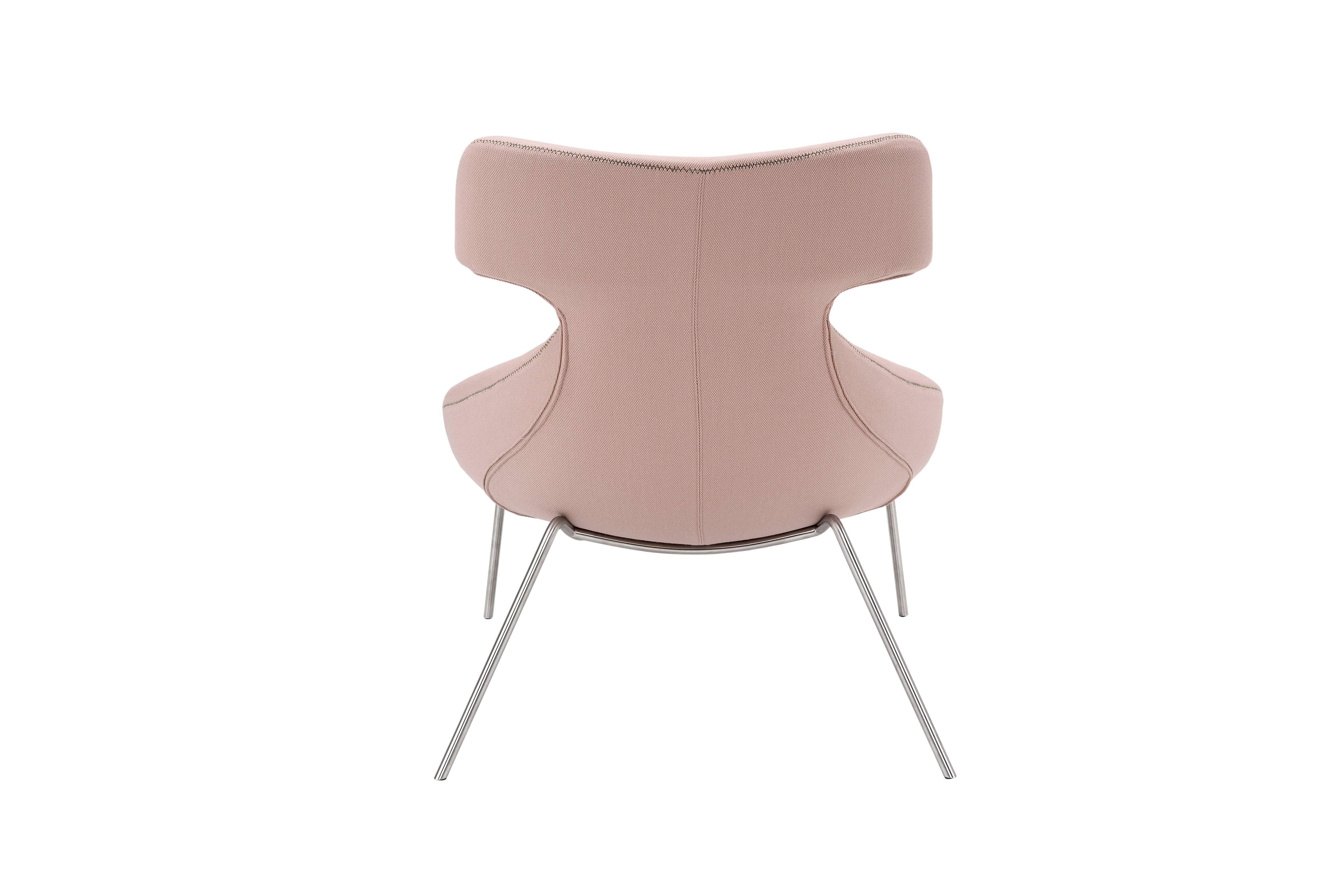 Modern Oslo Armchair in White and Green by Maurizio Marconato & Terry Zappa For Sale