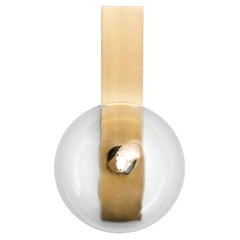 Oslo Brass Wall Sconce by Schwung