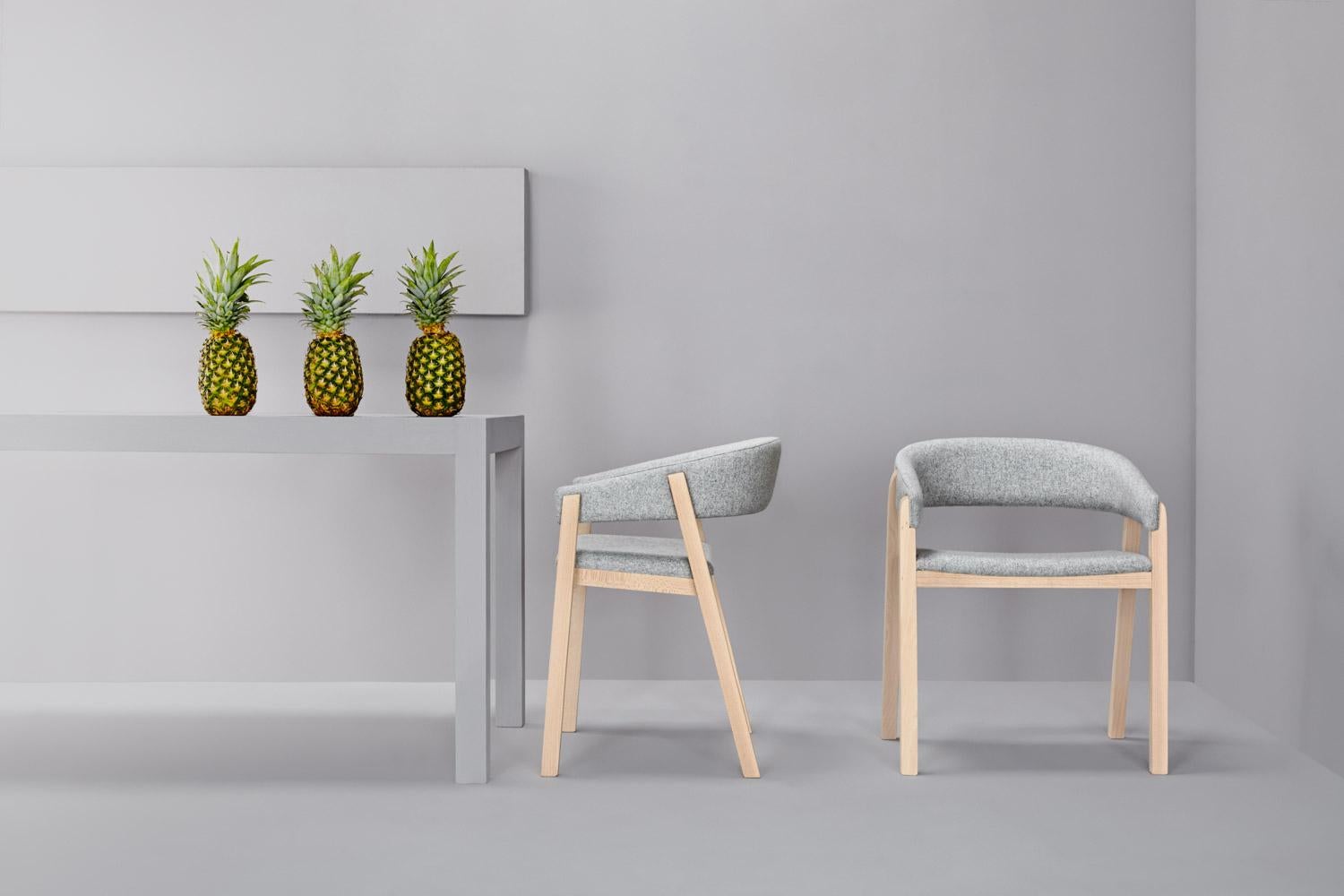 Spanish Oslo Chair, Gray by Pepe Albargues