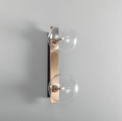 Oslo Dual Wandleuchter aus Messing von Schwung