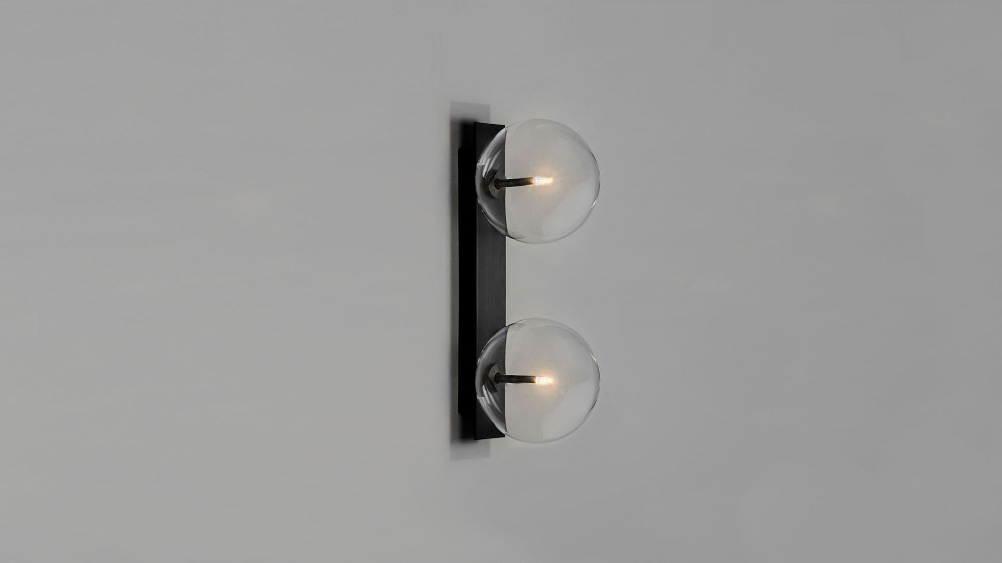 European Oslo Dual Wall Sconce For Sale