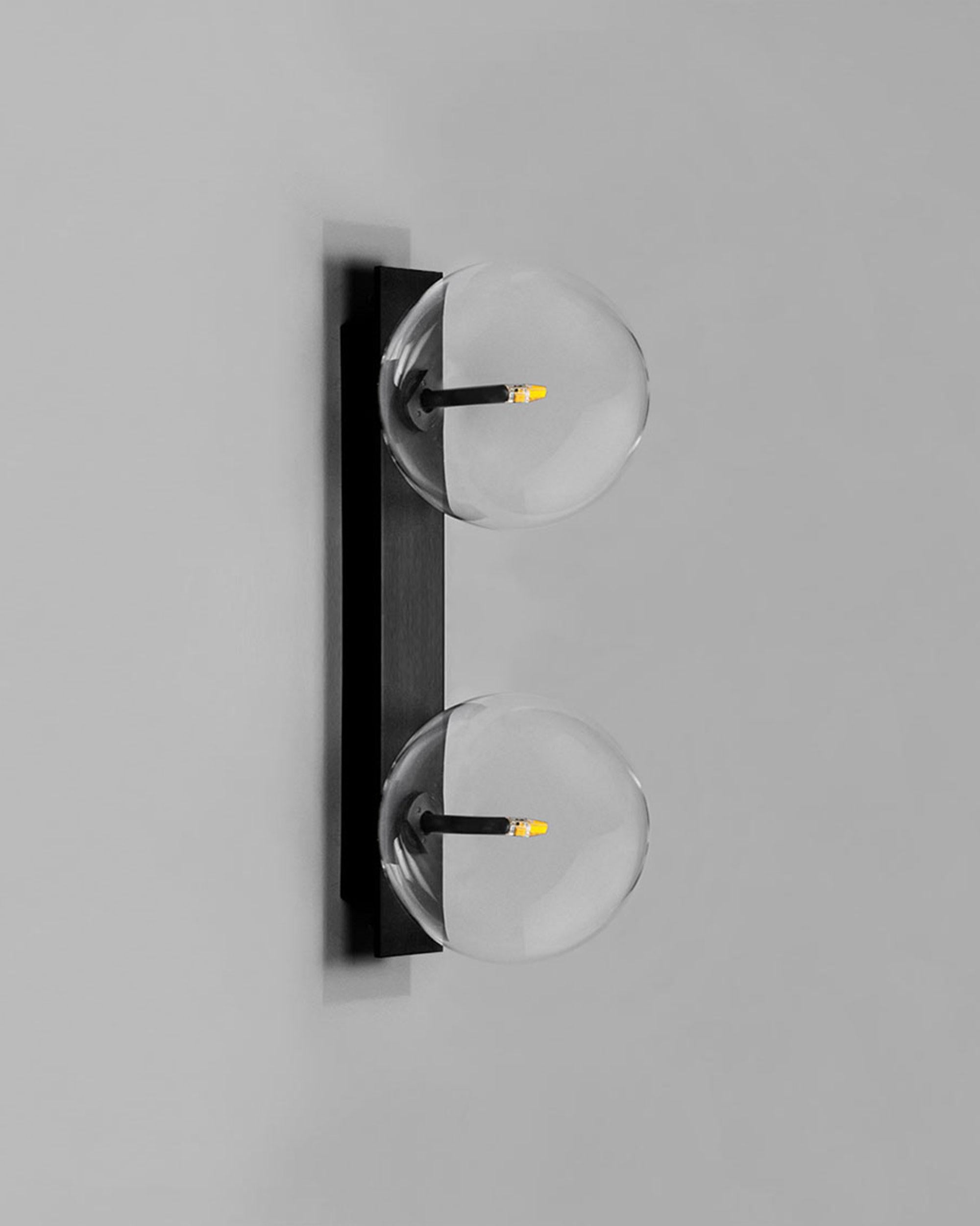Contemporary Oslo Dual Wall Sconce For Sale