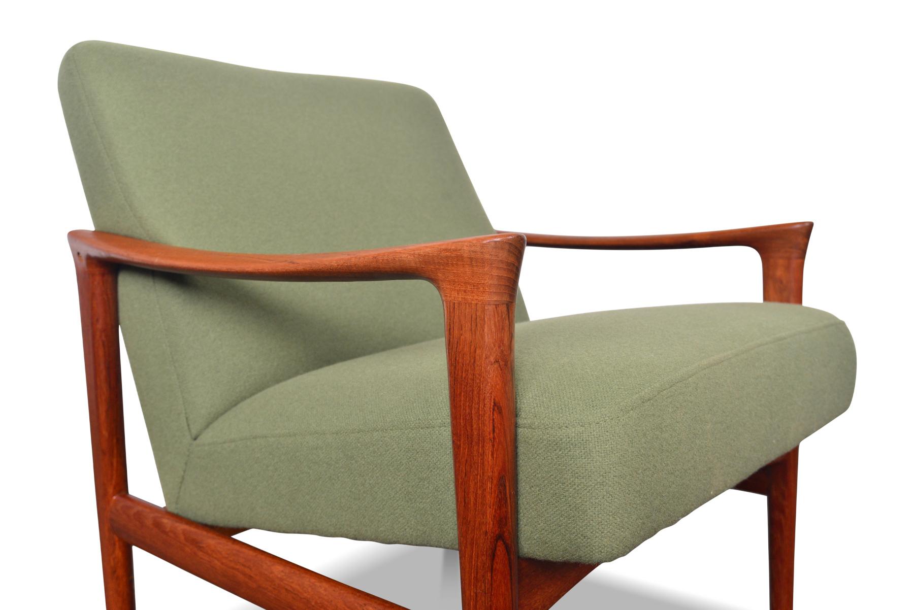 Mid-Century Modern Oslo Lounge Chair in Teak by Inge Andersson