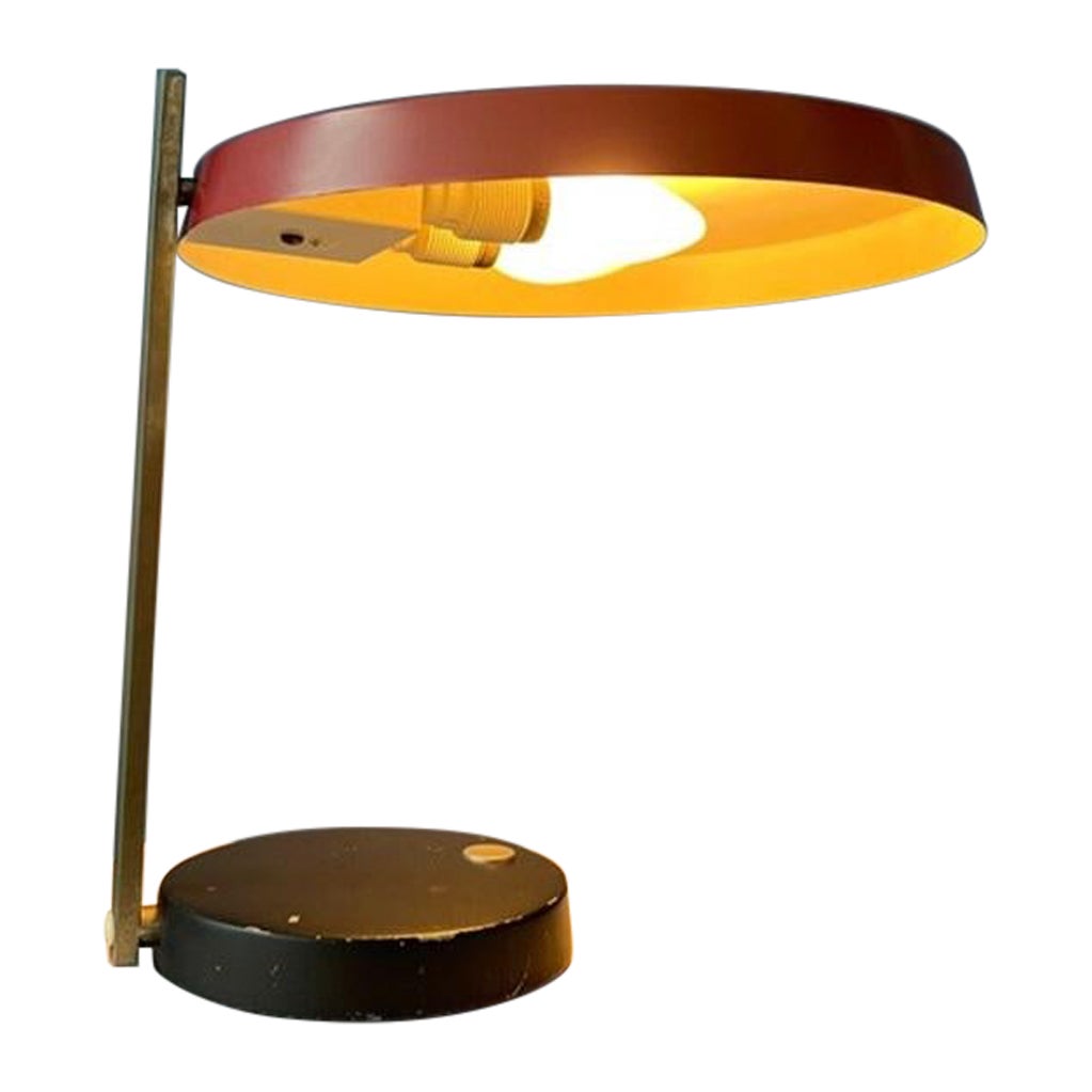 Lampe de table du milieu du siècle dernier de Heinz Pfaender pour Egon Hillebrand, 1970