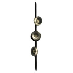Oslo Smoked Glass Wall Lamp by Aver
