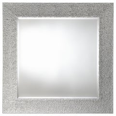 Espejo de pared contemporáneo con textura «Oslo Square» de Deknudt Mirrors