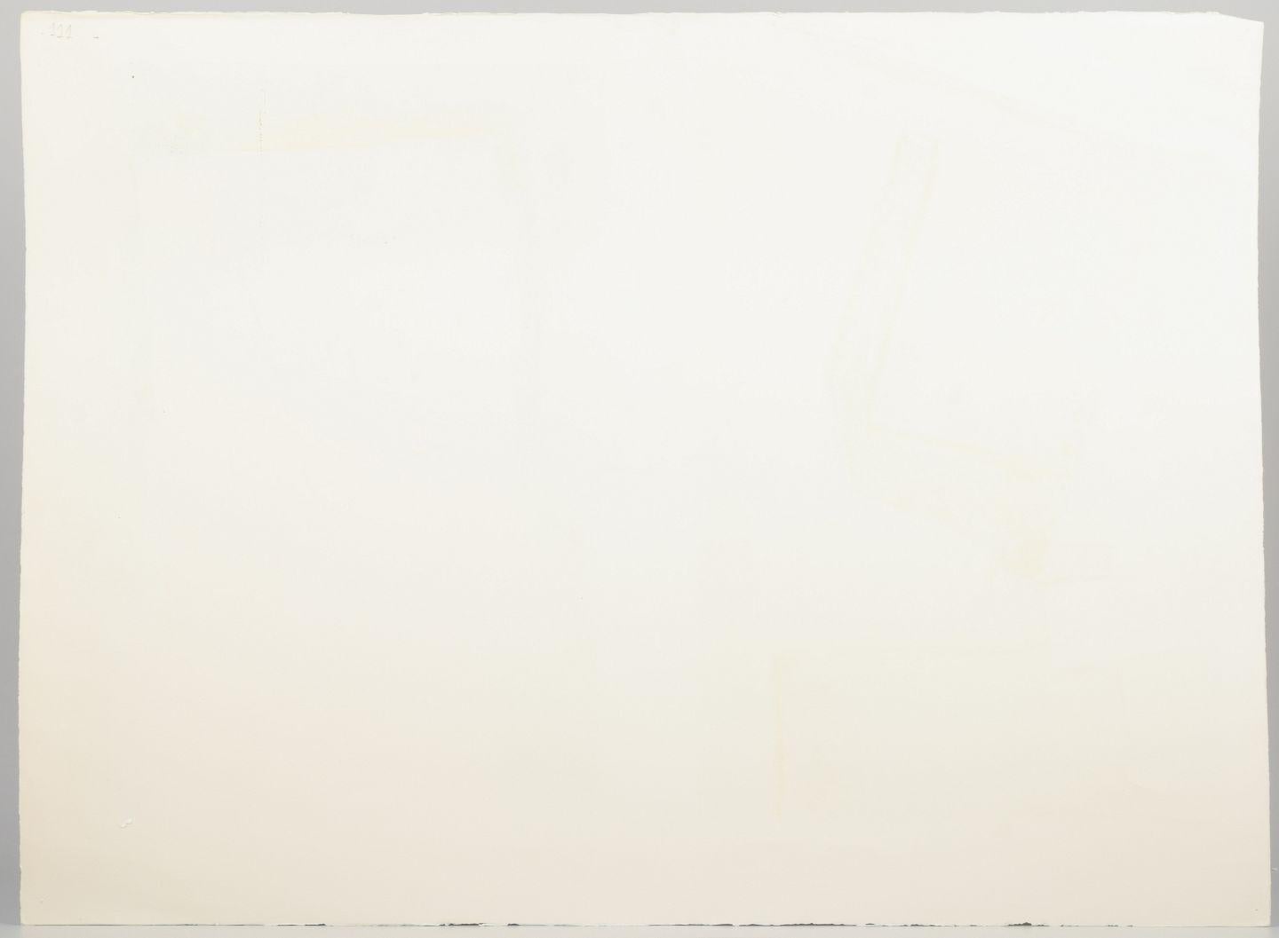 Danois Hansen. Composition abstraite avec des formes géométriques. Lithographie sur papier en vente